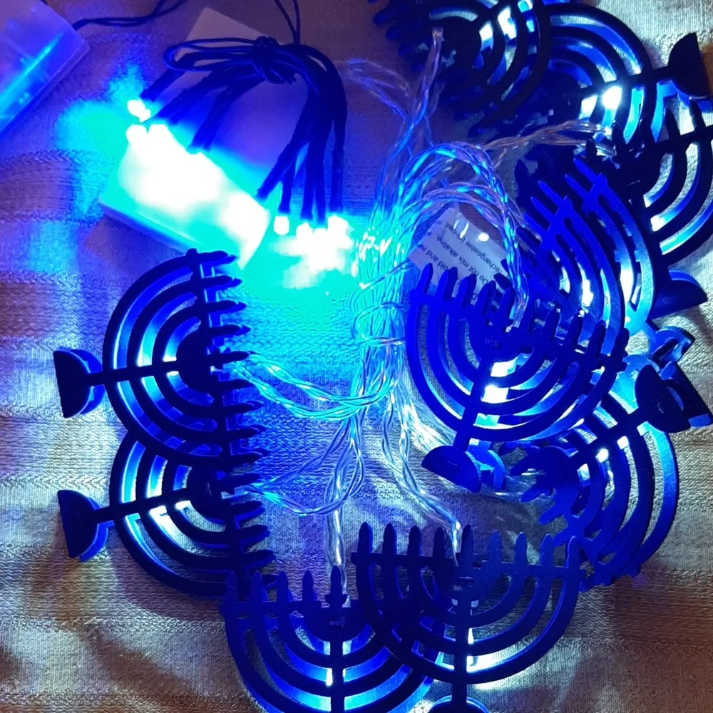 Hanukkah 🕎 String Lights- Yeshua,